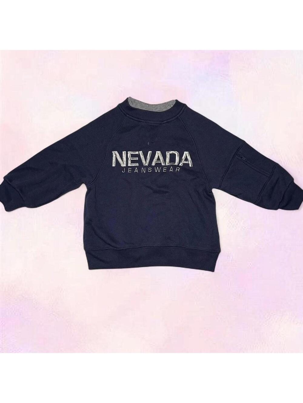 Toddler Nevada Navy Blue Crewneck Shirt Size 2T